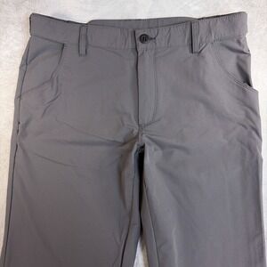 World Wide Sportsman Fishing Pants Mens 36x32 Gray Nylon Stretch Performance